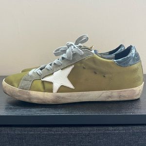 Golden Goose Satin Sneakers